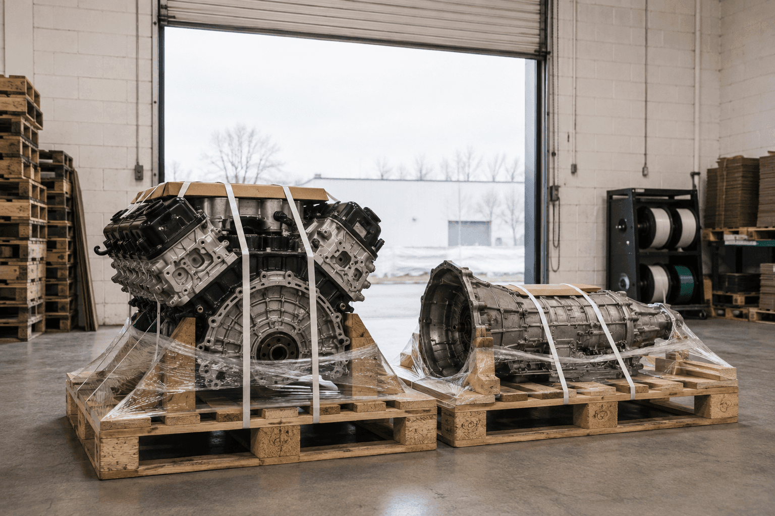 Used engines and transmissions ready to ship